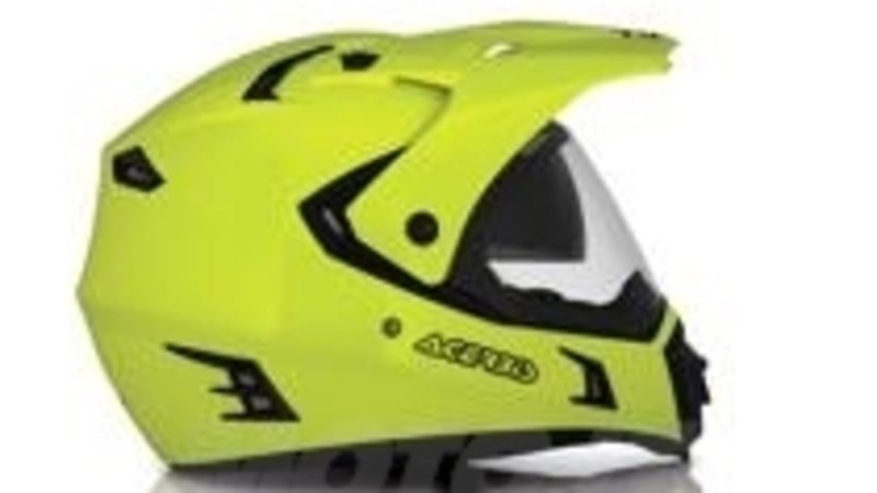 Acerbis: nuova colorazione giallo fluo per il casco Active