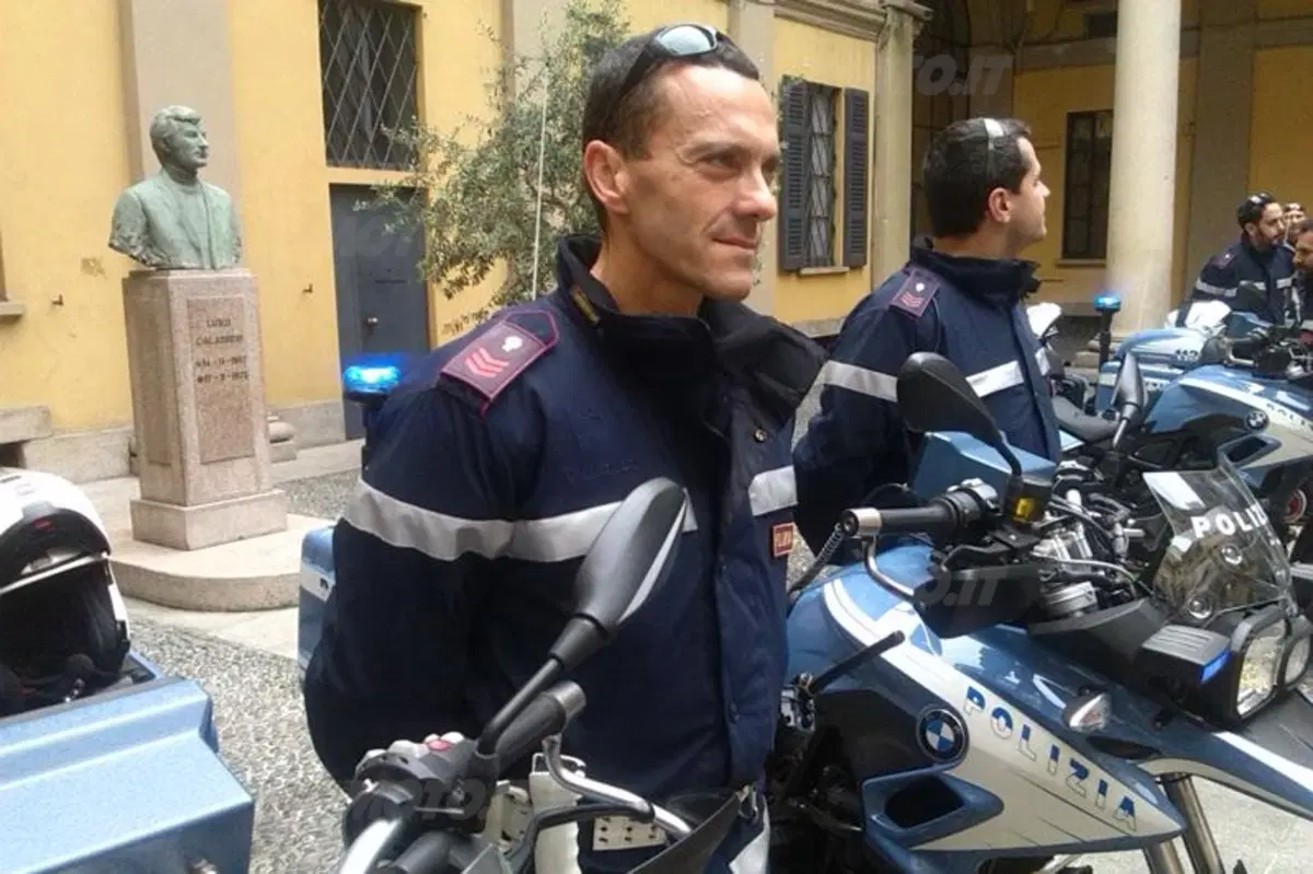 Dainese e BMW rimettono in moto i poliziotti della Questura di Milano (6)