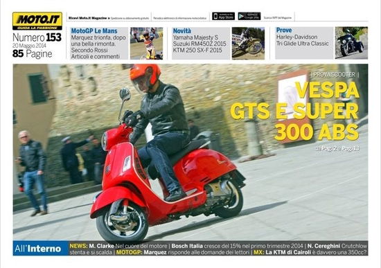 Magazine n°153, scarica e leggi il meglio di Moto.it