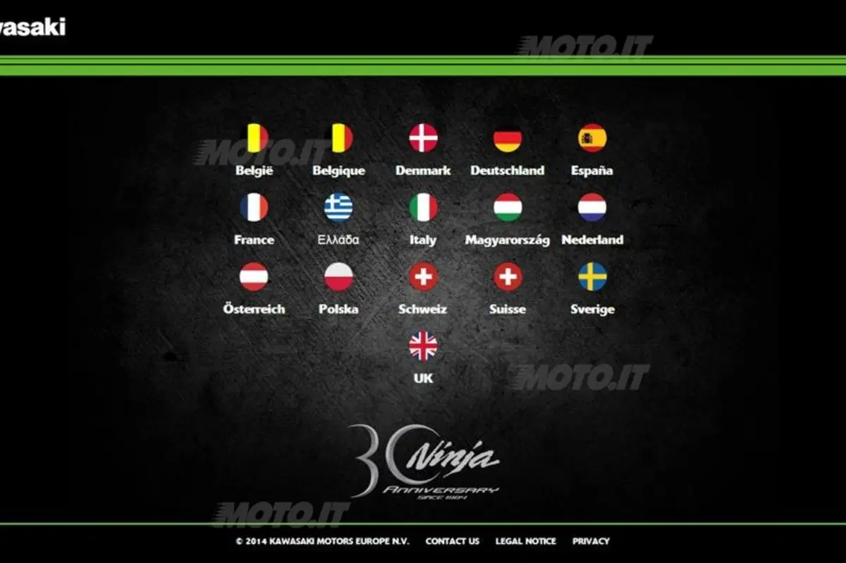 Kawasaki: Ninja30.com, il mini-sito dedicato all’anniversario della Ninja (2)