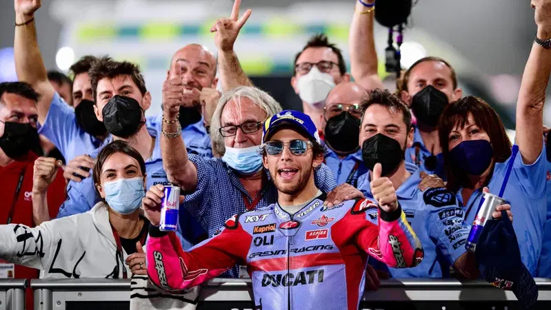 MotoGP 2022, GP Qatar, Enea Bastianini: "Avevo promesso a Fausto che saremmo arrivati insieme in MotoGP"