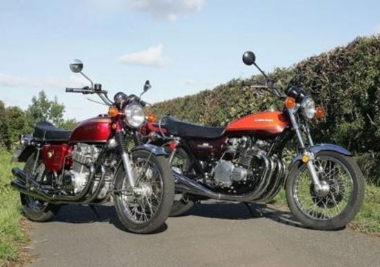 Massimo Clarke: CB 750 Four e 900Z1. Le regine a confronto