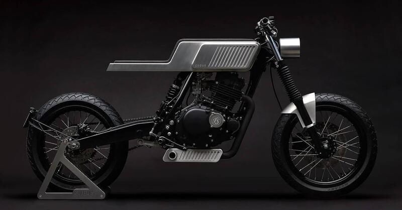 Cubus: la Suzuki GN 250 di Free Spirit Motorcycles