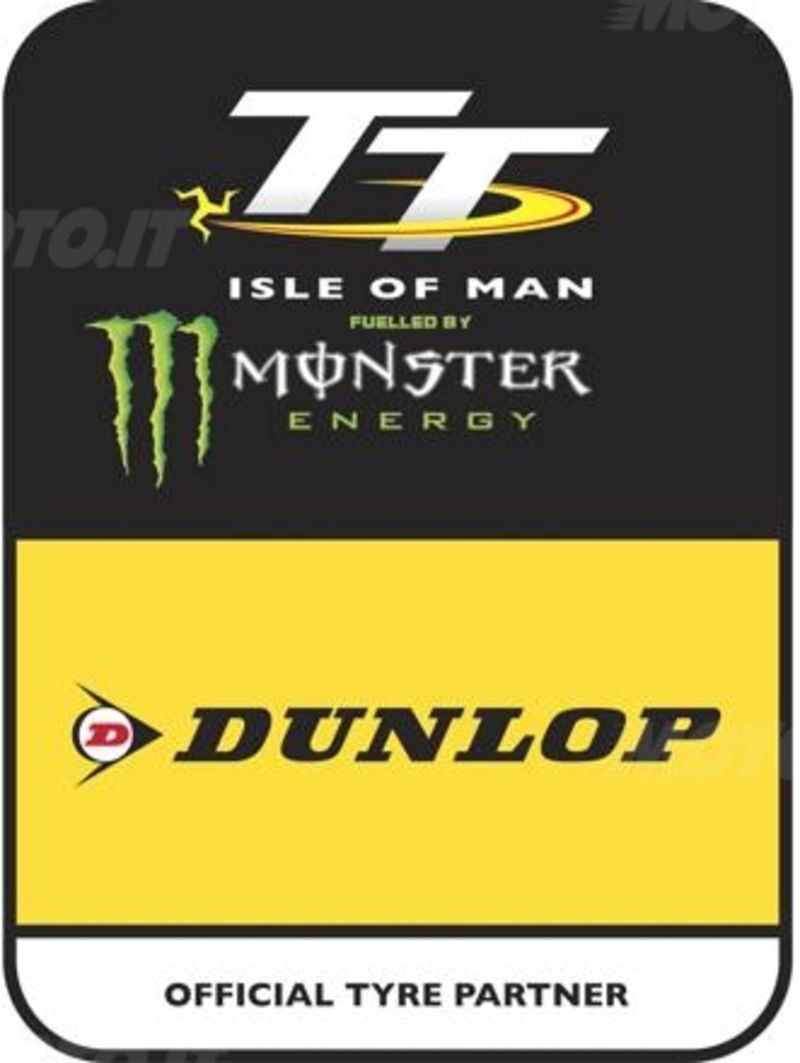 Al TT dell&rsquo;&#039;Isola di Man Dunlop sar&agrave; Partner Ufficiale Pneumatici 