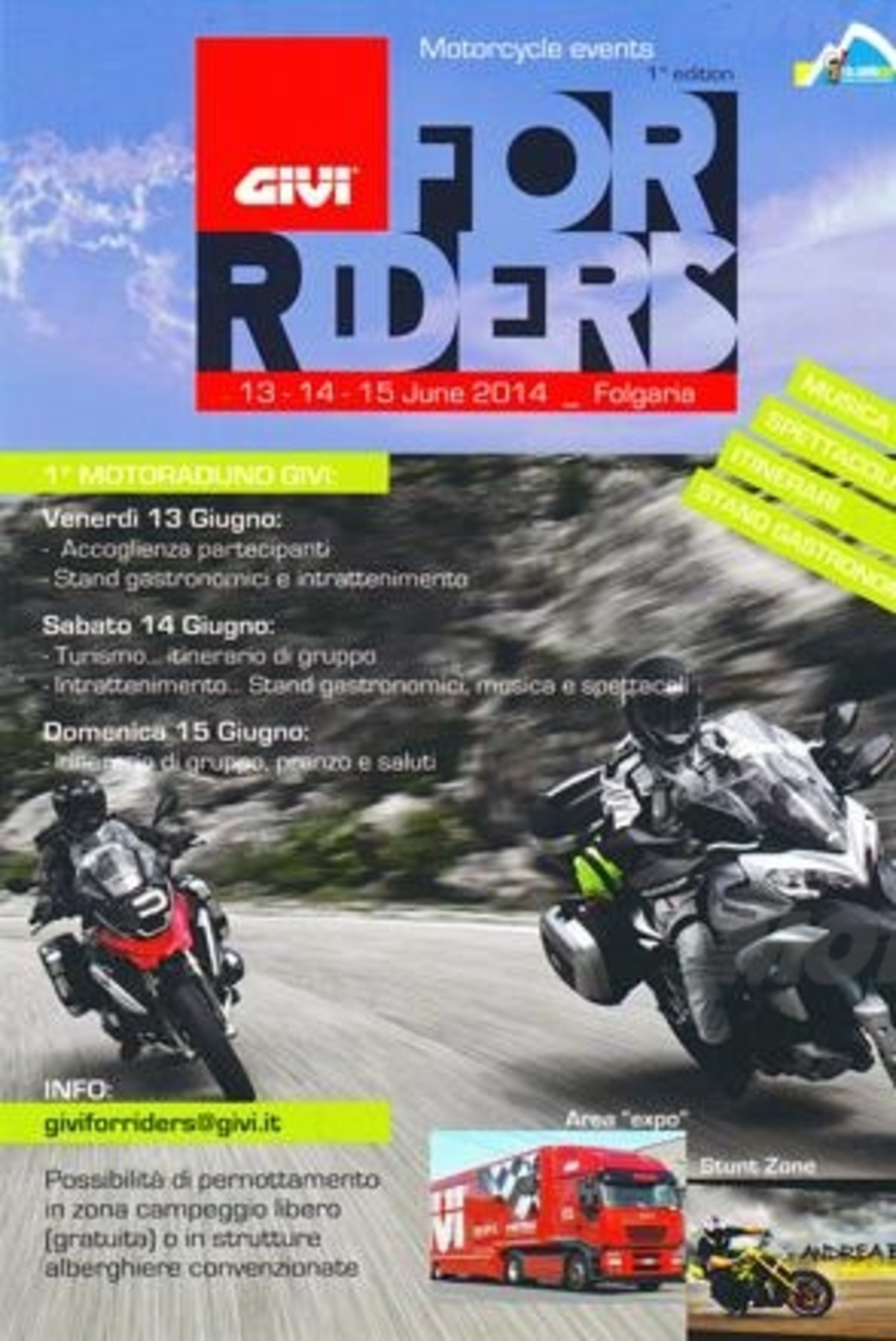 Raduni: GIVI For Riders