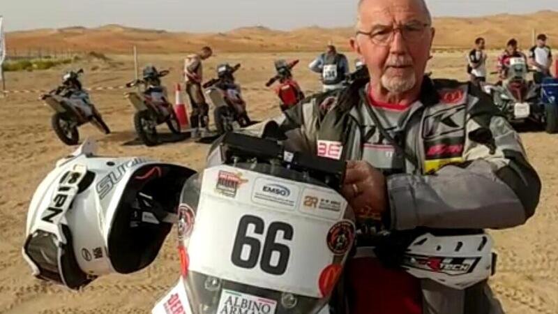 Abu Dhabi Desert Challenge: Franco Picco torna il sella alla Fantic 450 Rally
