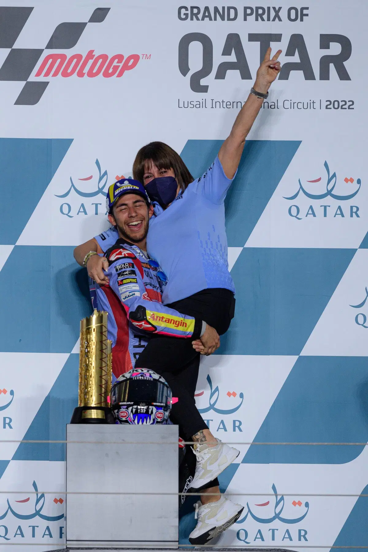 MotoGP 2022, GP Qatar, le più belle foto della tripletta italiana in Qatar [GALLERY] (2)