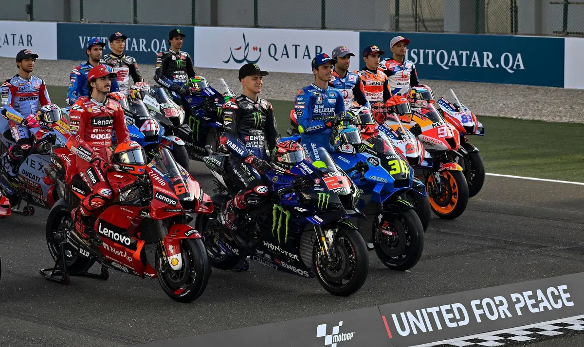 MotoGP 2022, GP Qatar, le più belle foto della tripletta italiana in Qatar [GALLERY] (11)