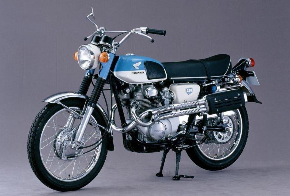 La Honda Dream CL250 del 1968