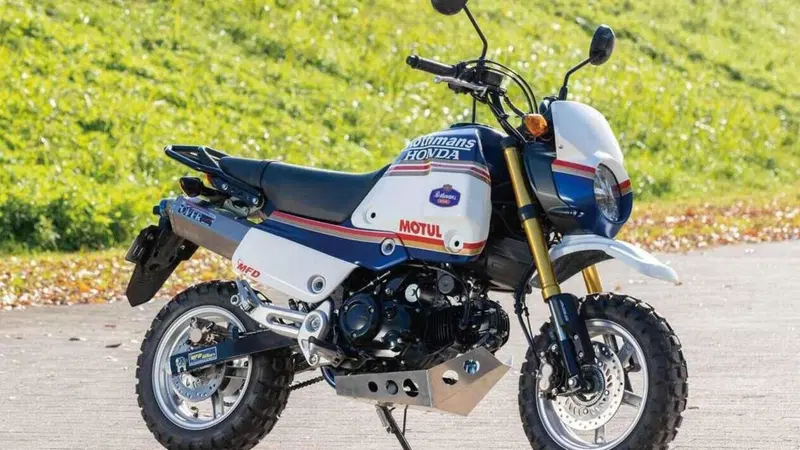 Honda Grom, il kit per rivivere la Dakar degli anni '80