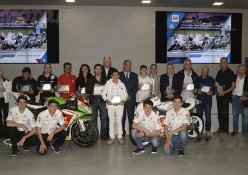 Premiati i piloti laziali che hanno fatto la storia del motociclismo