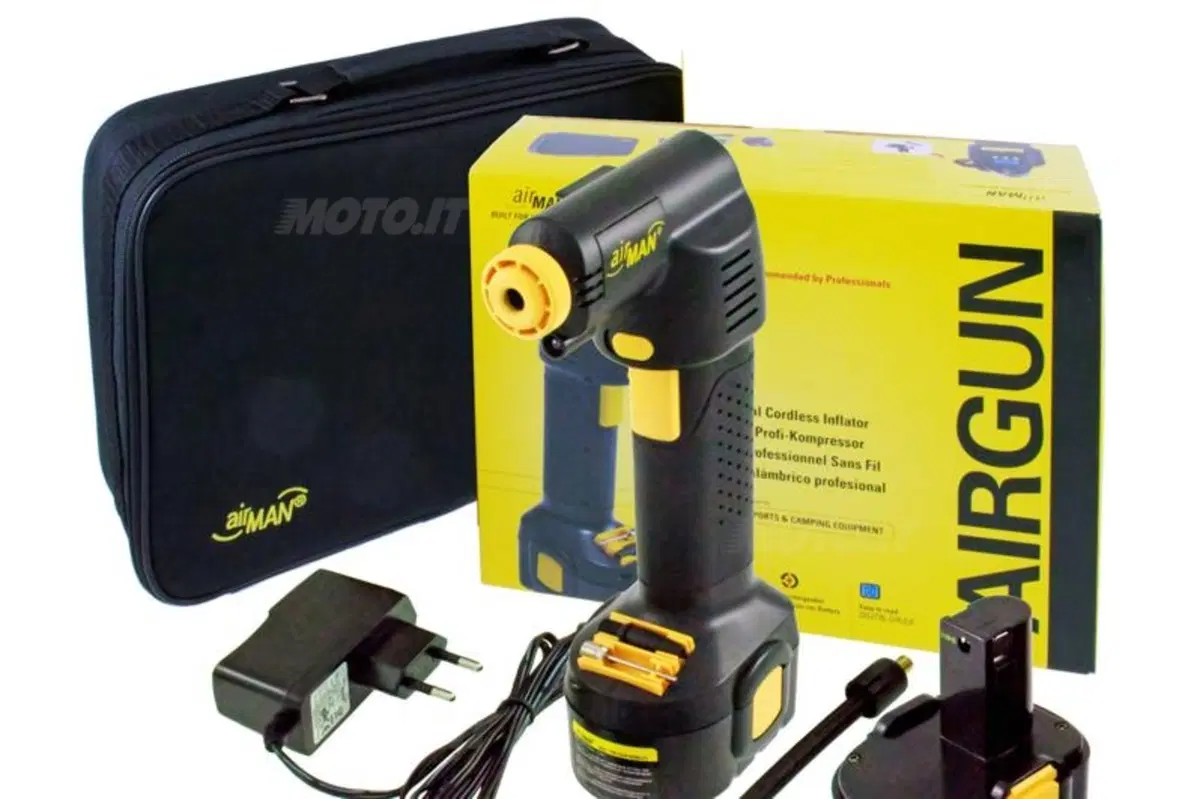 Airman: compressori multifunzionali e kit riparagomma