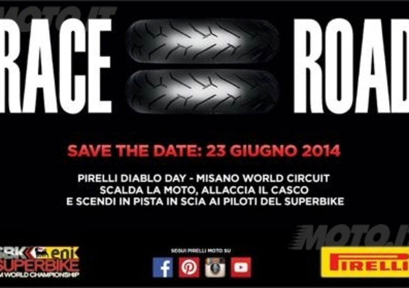 Pirelli Diablo Day: 23 giugno a Misano