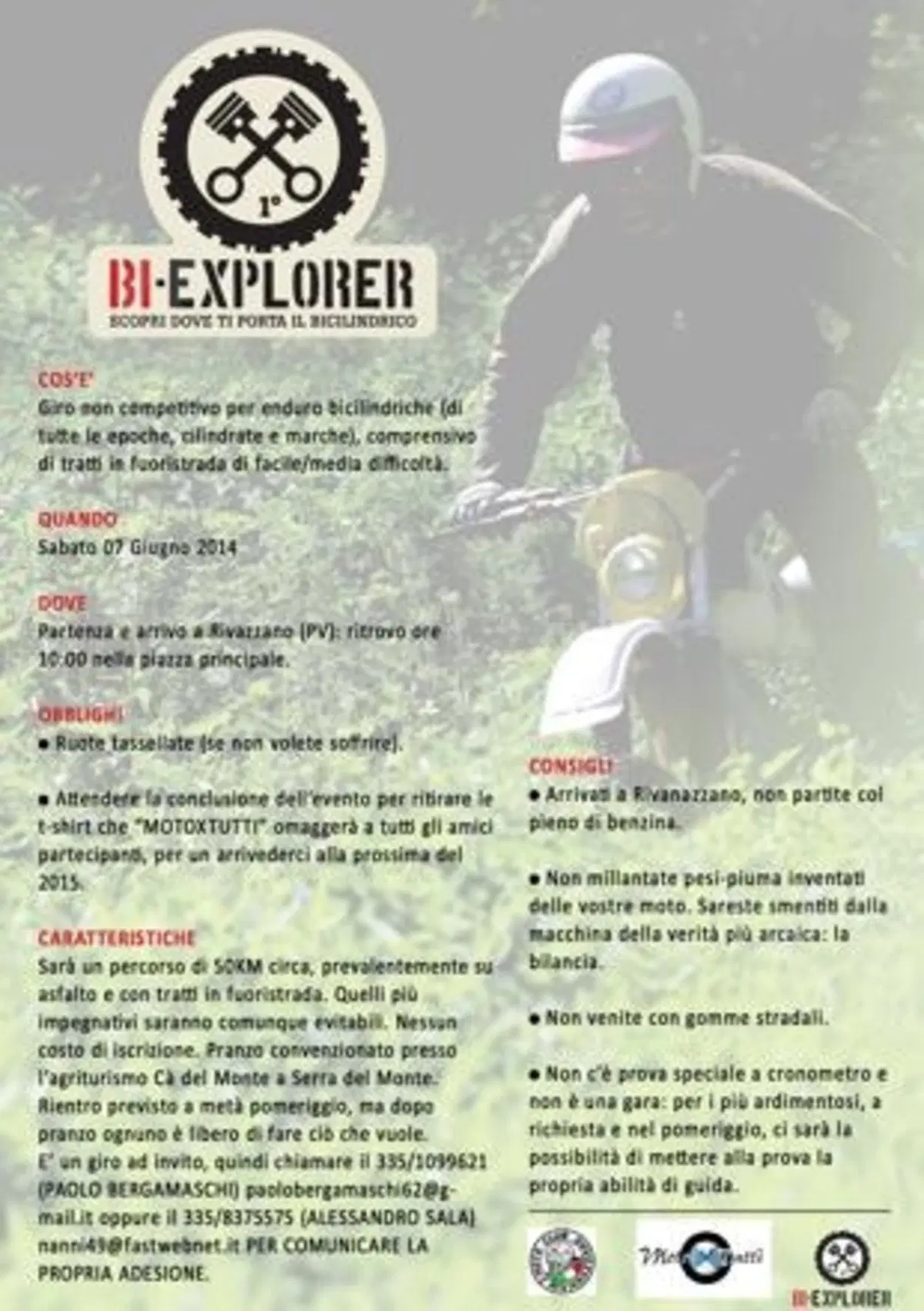 "Bi-Explorer", tassello e forchetta
