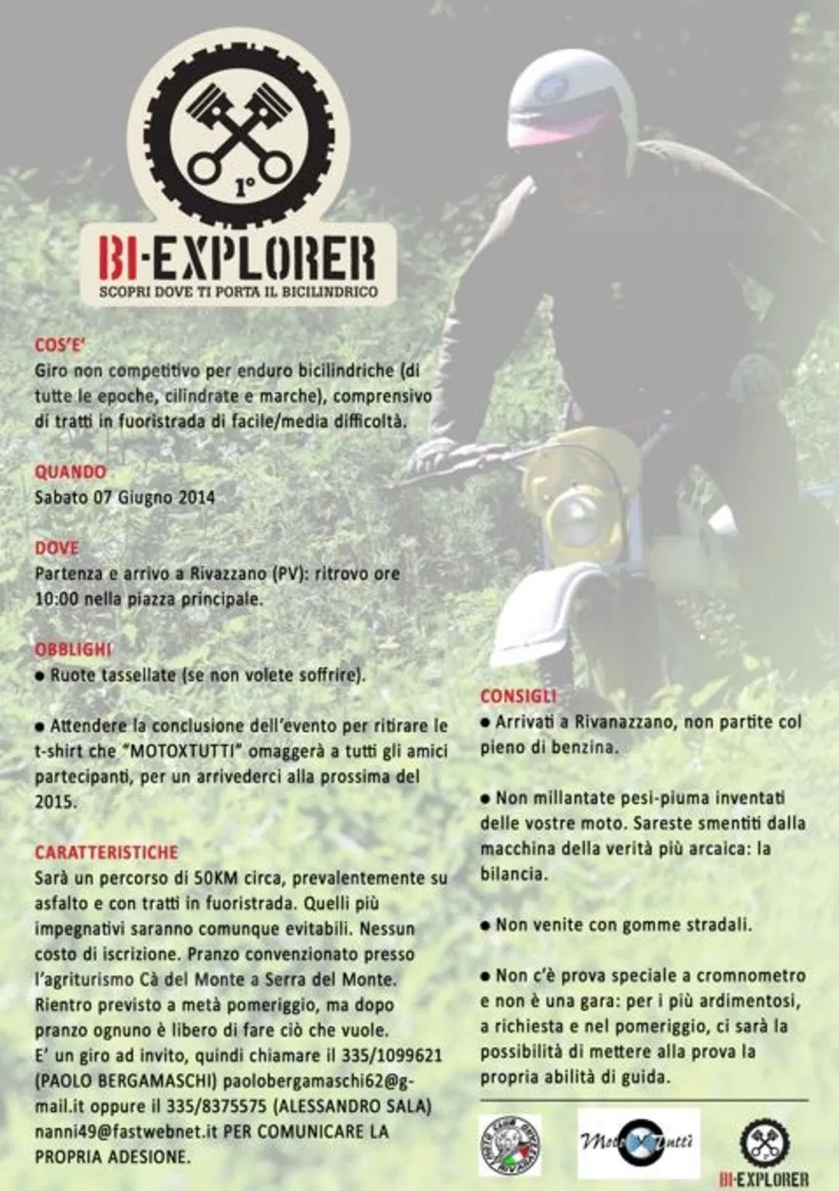 "Bi-Explorer", tassello e forchetta