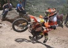 Trofeo Enduro KTM, terza prova. A Cala Gonone tirano le pietre