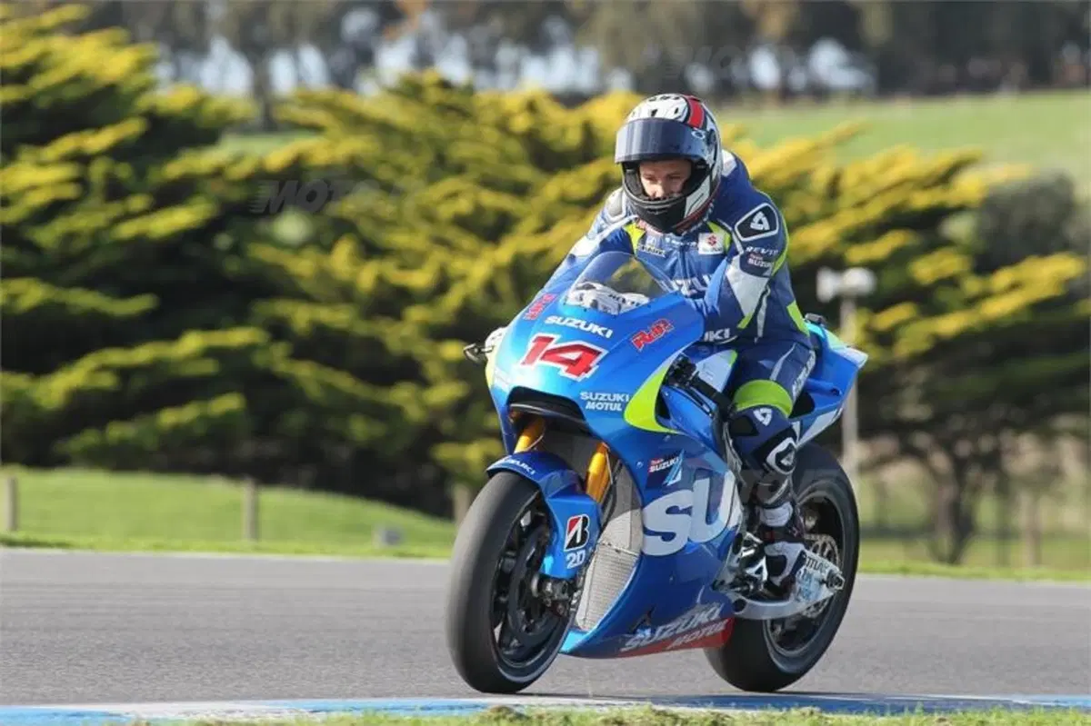 Suzuki MotoGP, conclusi i test a Phillip Island (2)
