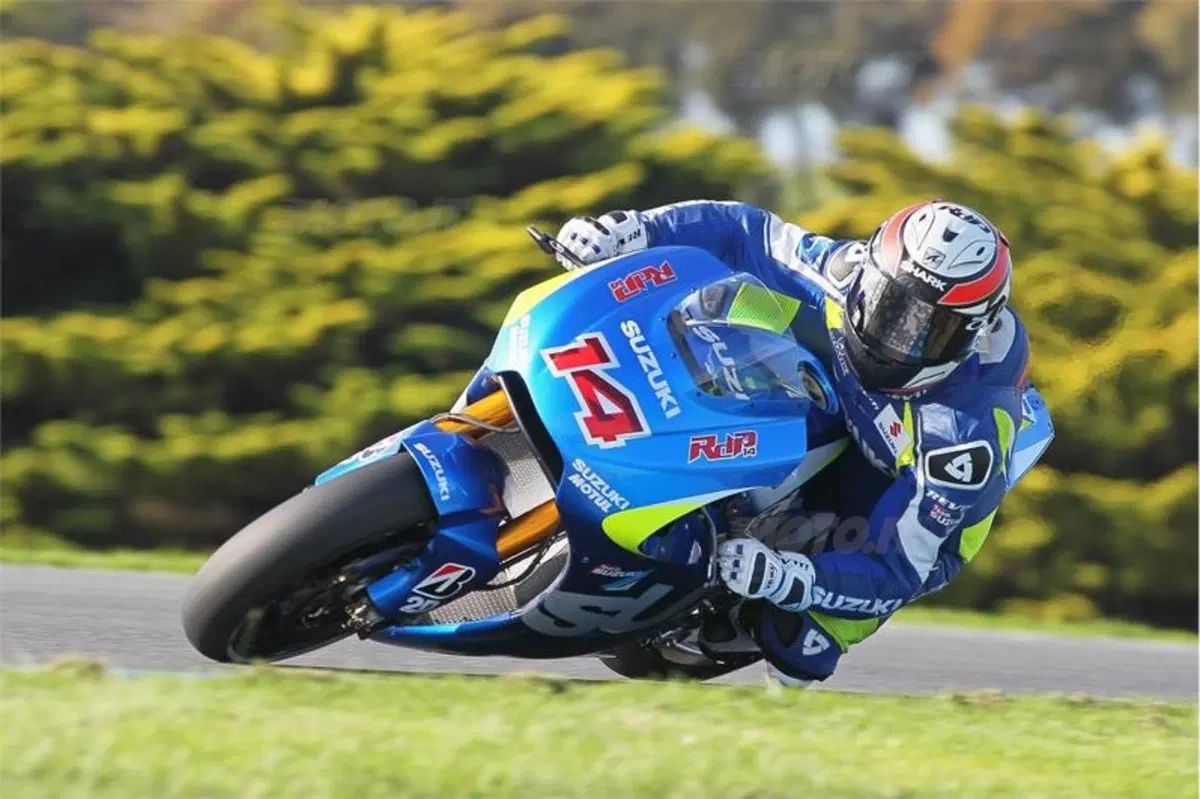 Suzuki MotoGP, conclusi i test a Phillip Island (3)