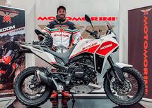 Moto Morini X-Cape 650 a Luca Marcotulli per i corsi Adventuring