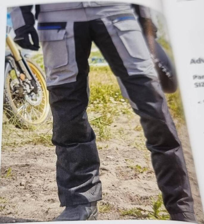 PANTALONE ADVENTURE MOTO UOMO YAMAHA A22AP101F2-