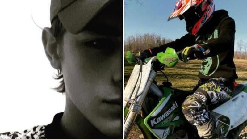 Morto il 16enne caduto con la moto da cross del padre