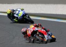 Marc Marquez e Valentino Rossi
