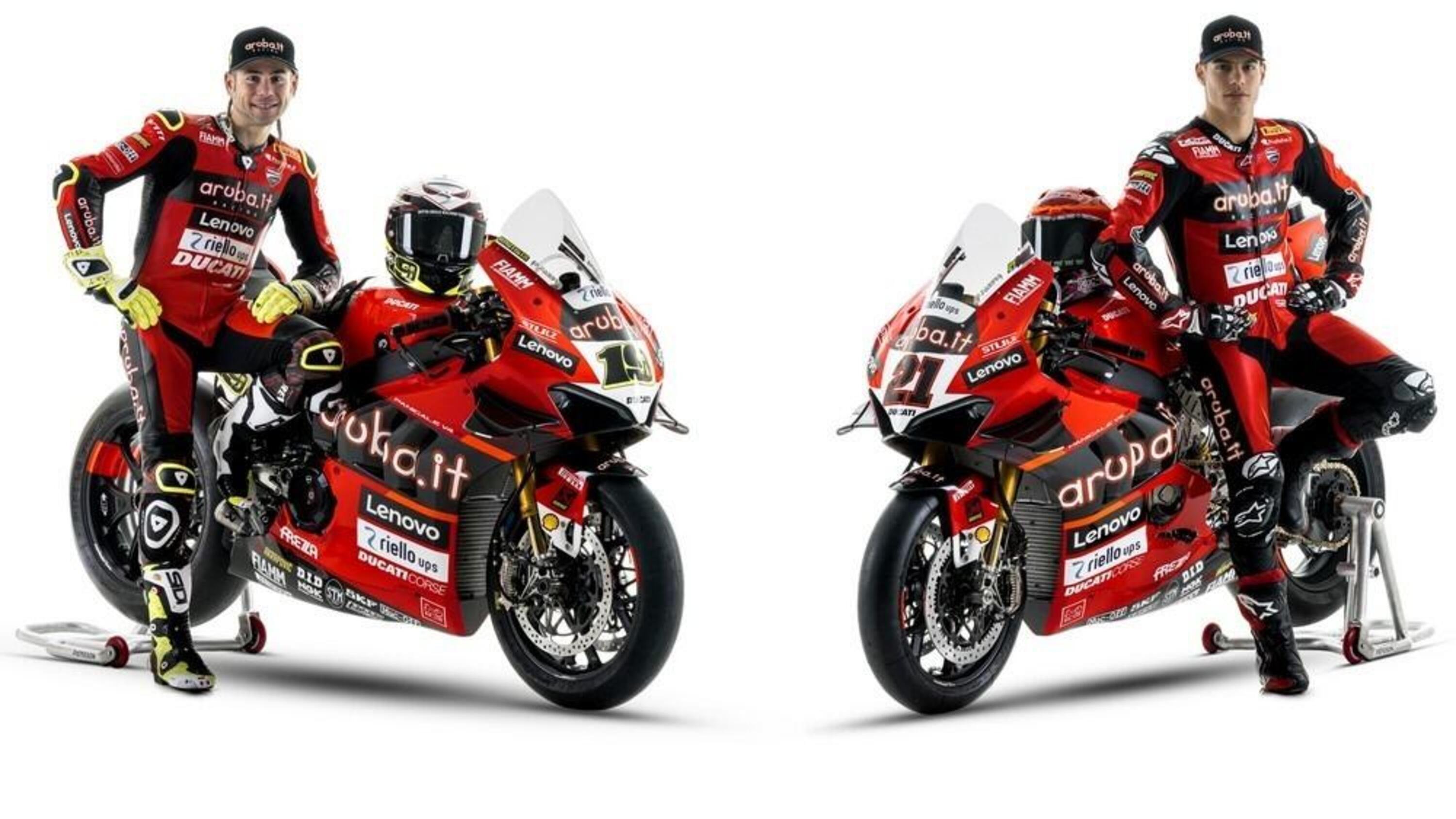 SBK 2022. La presentazione del team Aruba.it Racing Ducati 2022 