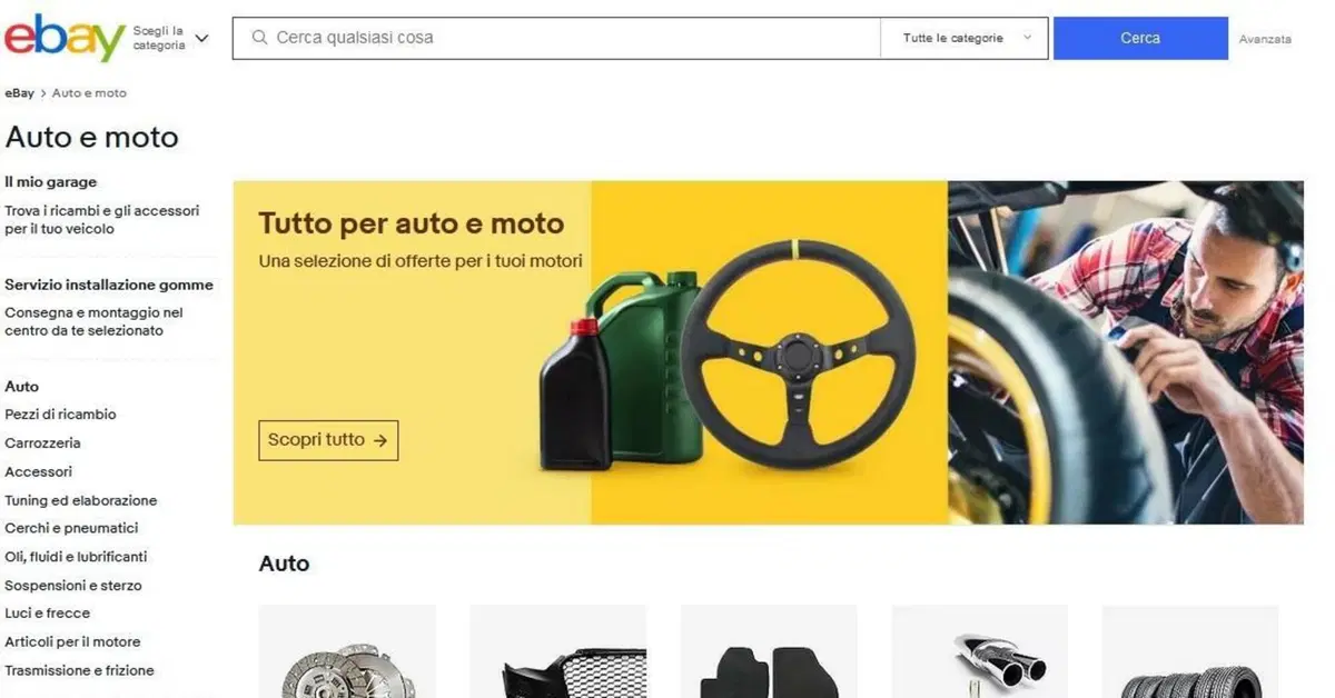 Guida all'acquisto: andiamo in pista con eBay