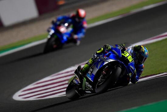 Le due Suzuki di Mir e Rins nel GP del Qatar