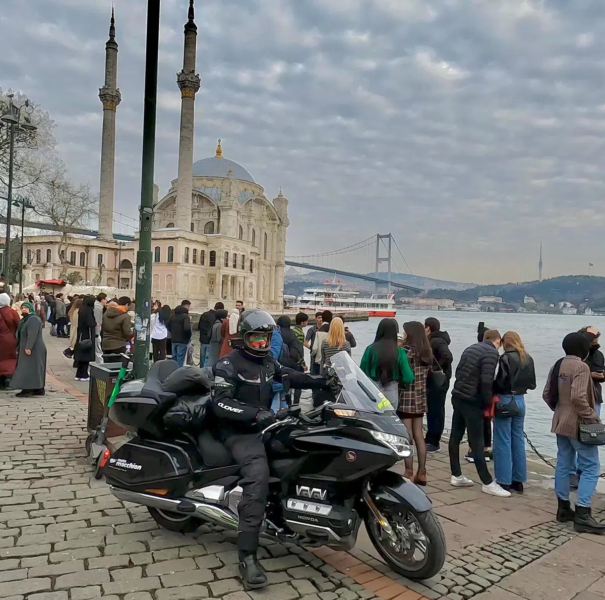 FabryRock, la sua Honda Goldwing e "i caffè fuoriporta" (6)