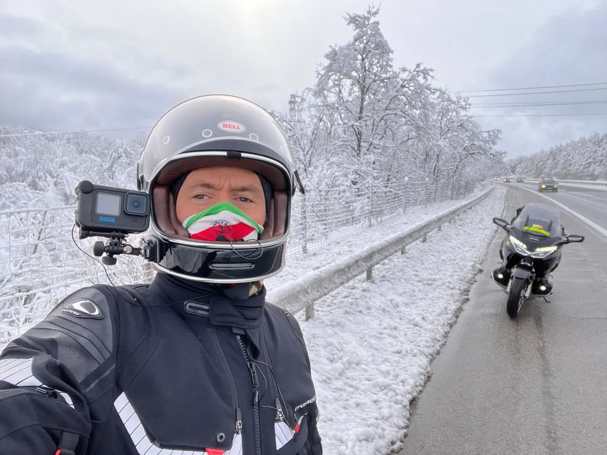 FabryRock, la sua Honda Goldwing e "i caffè fuoriporta" (9)