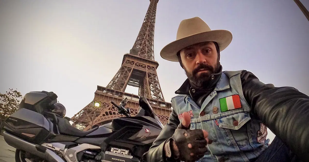 FabryRock, la sua Honda Goldwing e "i caff&egrave; fuoriporta"
