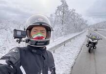 FabryRock, la sua Honda Goldwing e i caffè fuoriporta