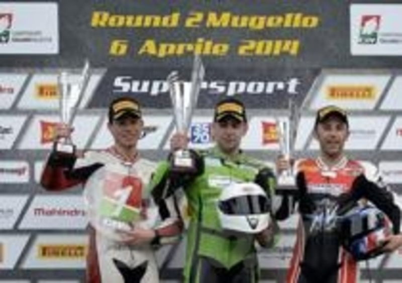 Podio della categoria Supersport
