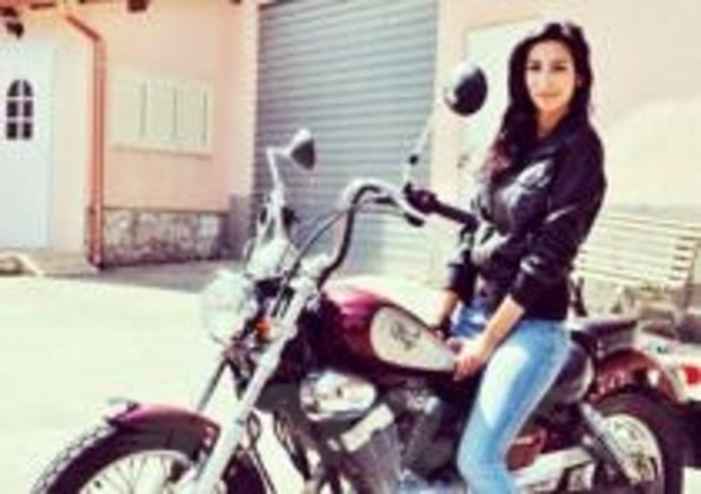 Giorgia Seminara ama le moto custom, in particolare Harley-Davidson e Triumph: sogna di comprare una 883 Iron
