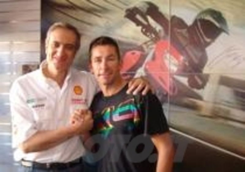 Troy Bayliss e Giovanni Blanco
