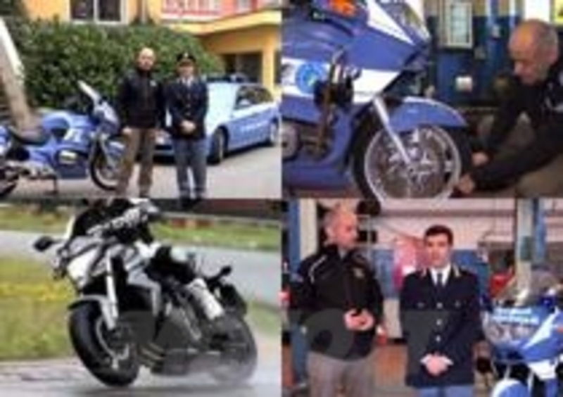 La Polizia Stradale e il Vice Questore Aggiunto Massimo Bentivegna con Moto.it per la sicurezza dei motociclisti
