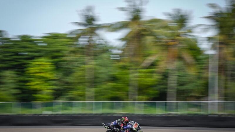 MotoGP 2022, GP d&#039;Indonesia a Mandalika FP2: doppietta Yamaha