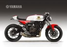 La MT-07 café racer immaginata da Oberdan Bezzi
