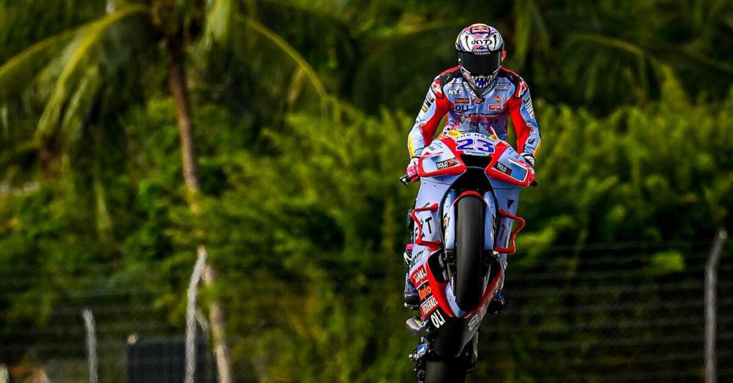 MotoGP 2022, GP di Indonesia a Mandalika. Enea Bastianini: &ldquo;Contento per la top 5&quot;