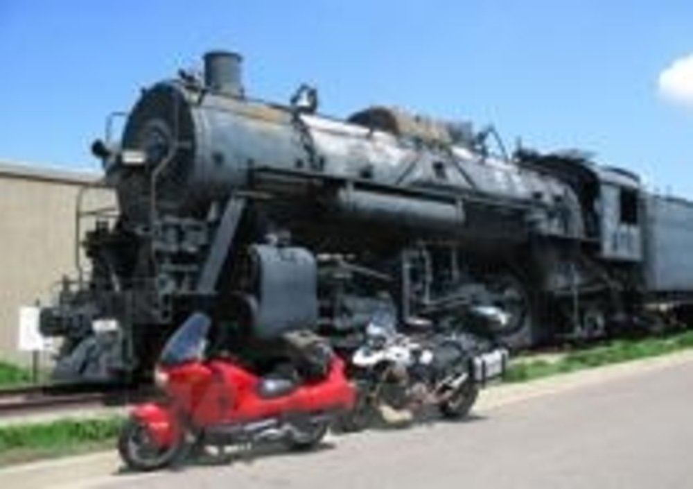 Un vecchio e bellissimo treno/museo
