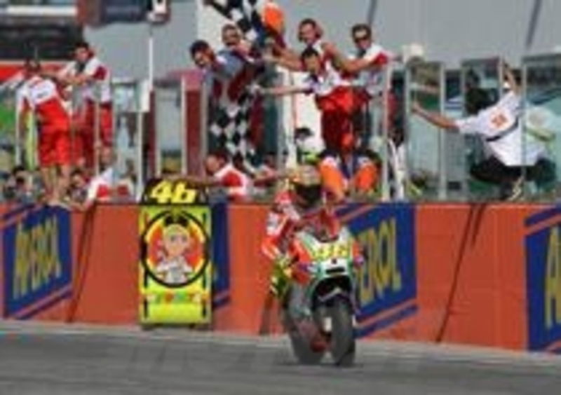 Secondo nel 2012 a Misano: il miglior risultato con la Ducati
