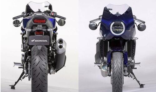 Honda Hawk 11 m.y. 2022. Foto e video della café racer 1100 (3)