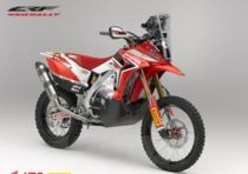 La Honda CRF450 Rally sviluppata lo scorso anno
