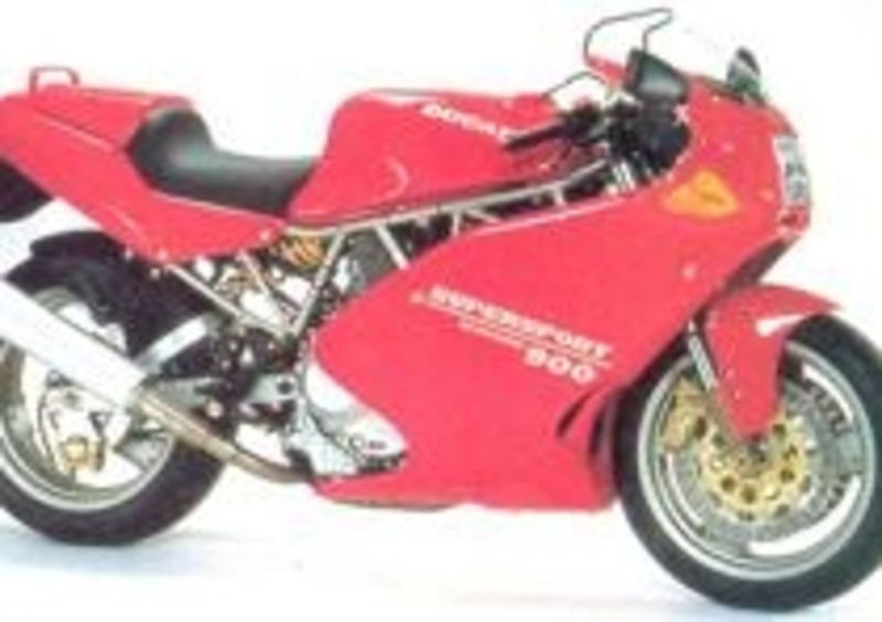 La Ducati 900SS originale
