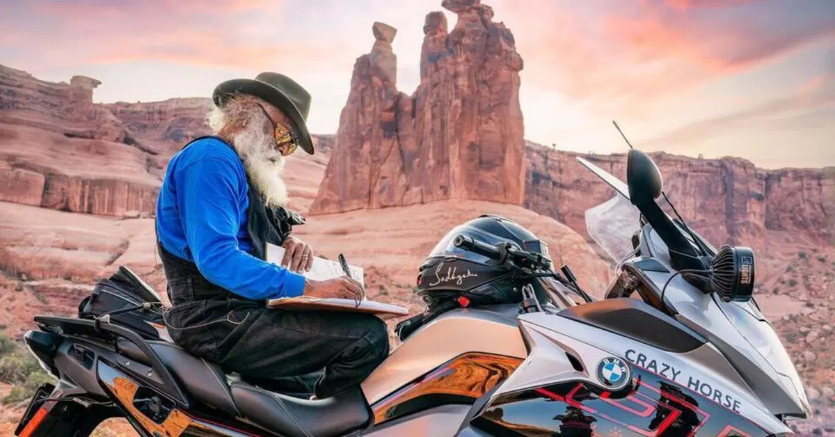 Sadhguru, 30mila km in moto per difendere il pianeta