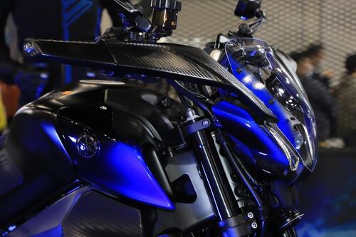 Yamaha MT-09 Cyber Rally. Allestimento giapponese (3)