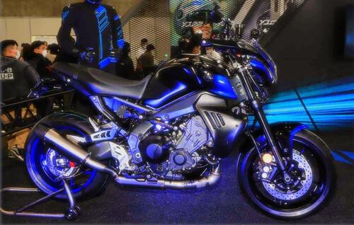 Yamaha MT-09 Cyber Rally. Allestimento giapponese (5)