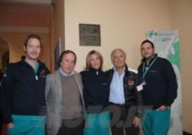 Osvaldo Chiara, Giacomo Agostini e medici Trauma Team
