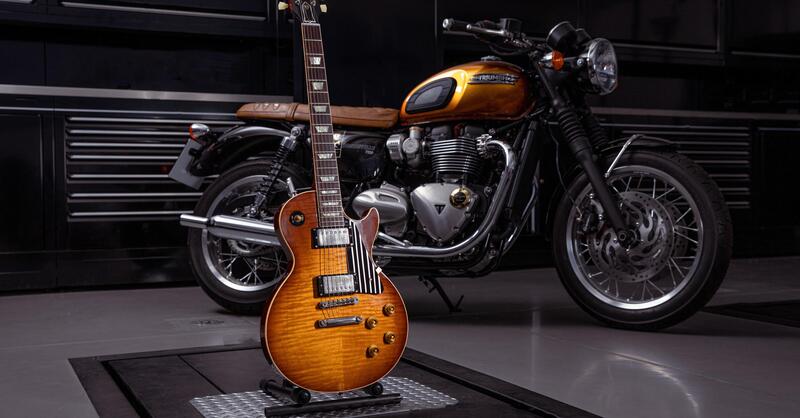 Triumph e Gibson: insieme con le &quot;1959 legends&quot; per la ricerca medica